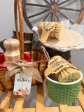 Dish soap Bar starter kit with Bamboo Dish brush