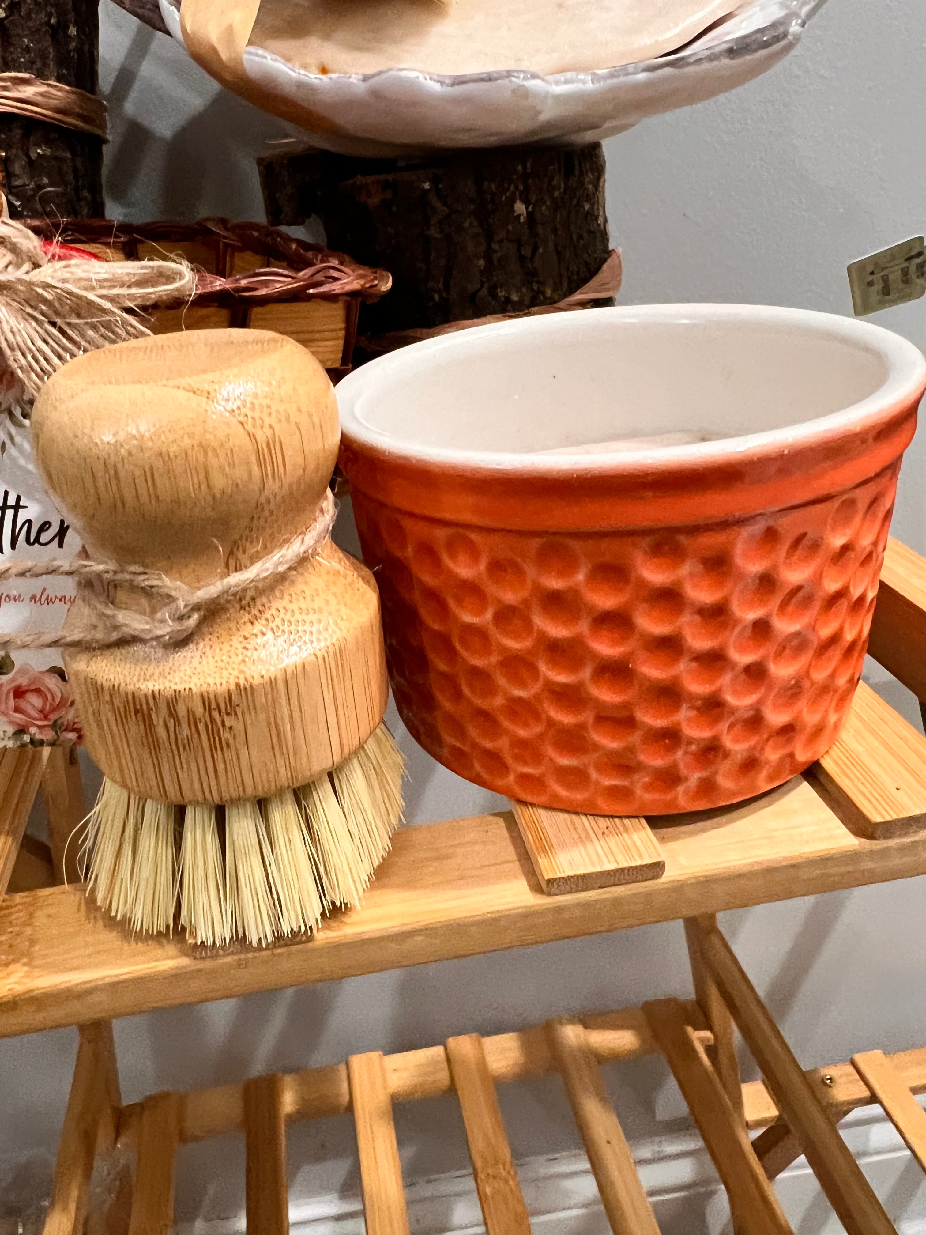 Dish soap Bar starter kit with Bamboo Dish brush