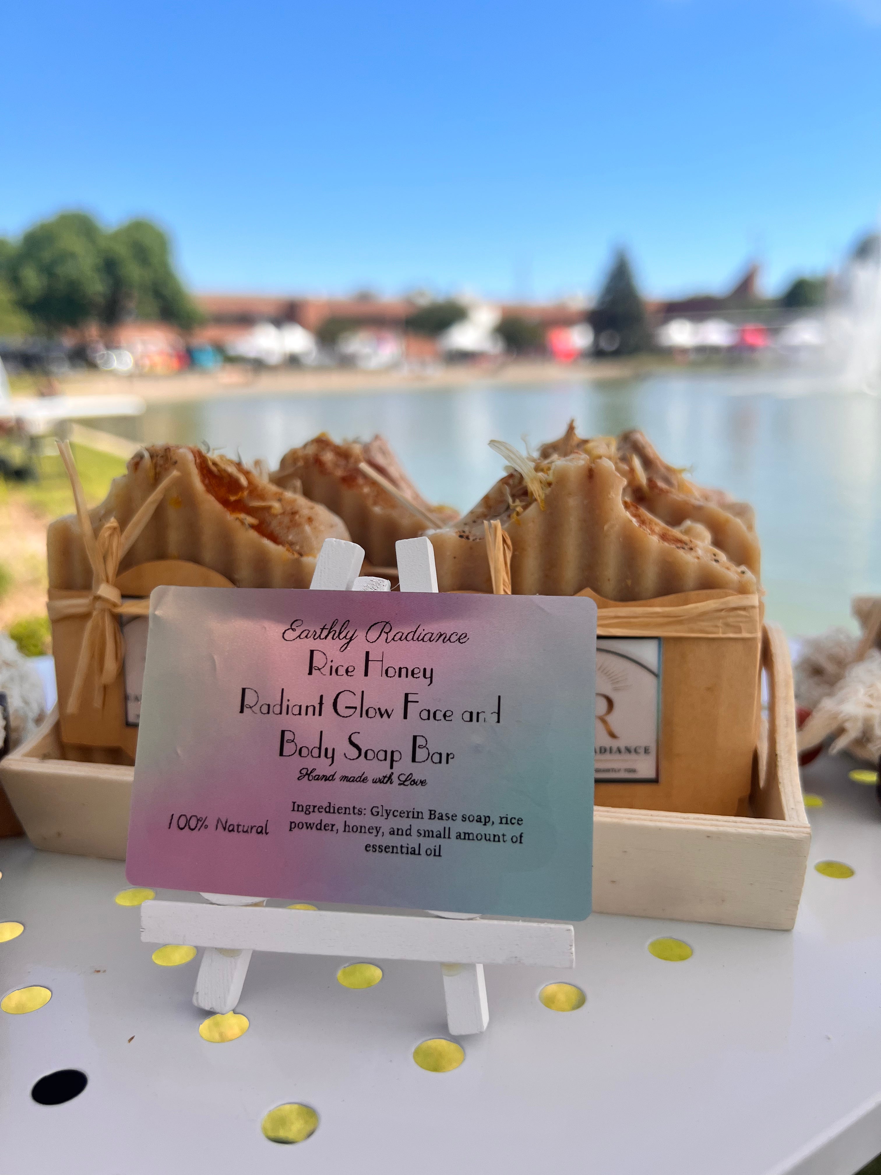 Rice Milk, Turmeric & Honey Glow Bar